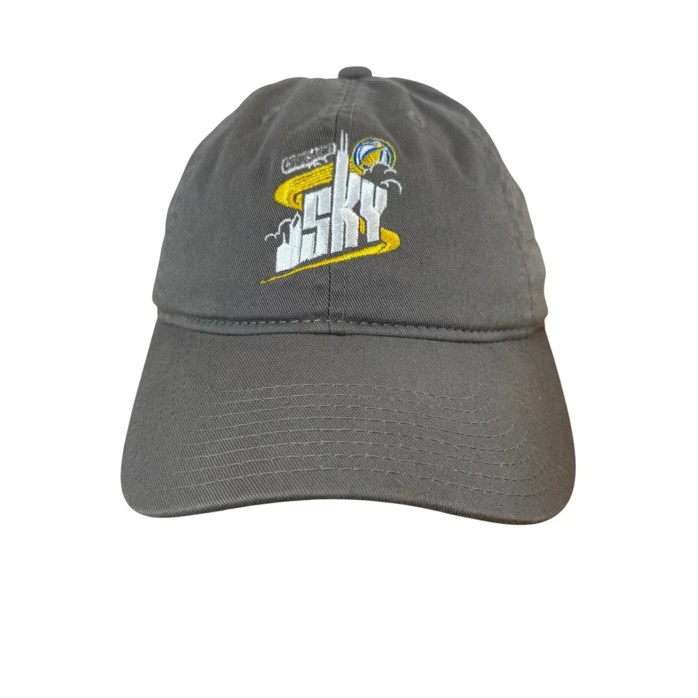 Chicago Sky WNBA Outerstuff Youth Hat Gray Embroidered Adjustable Dad Cap
